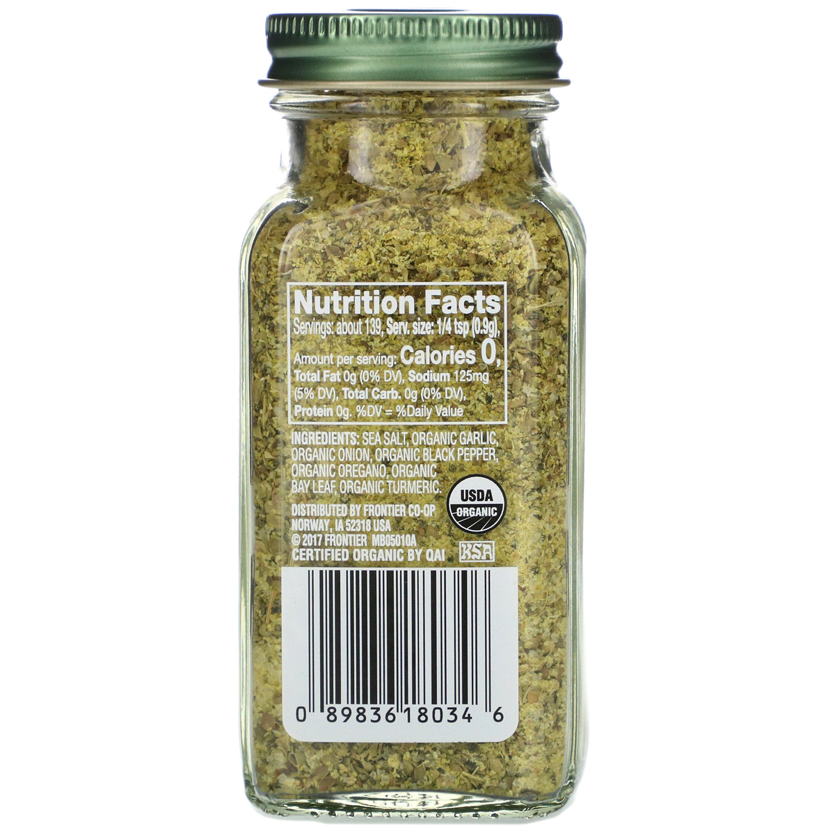 Simply Organic Adobo Seasoning (125 g) Ventura Nutrition