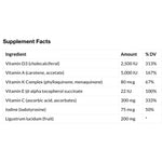 Vitaminerals Vitamin D, K + Carotenoid Complex